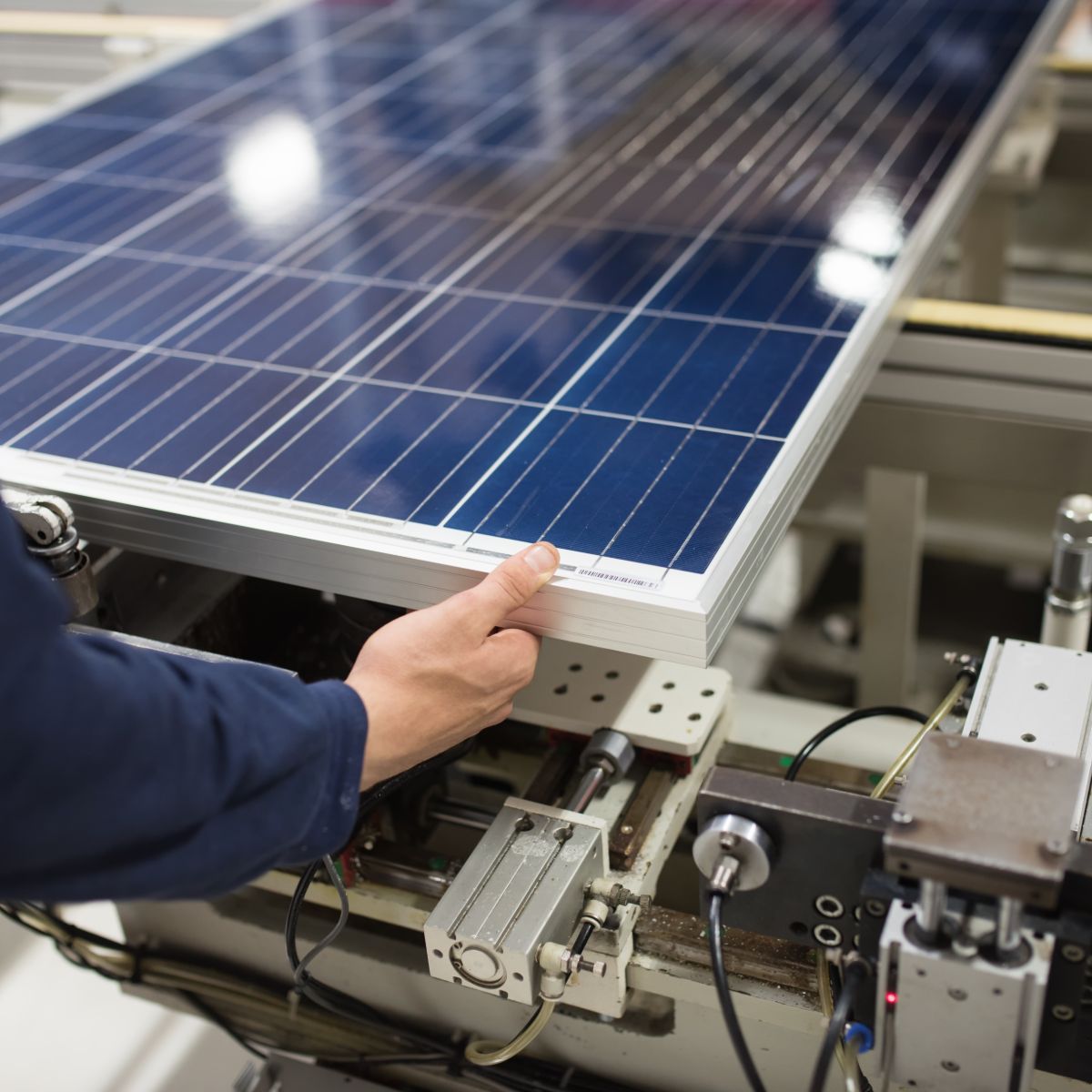 Factory Components of a solar power system